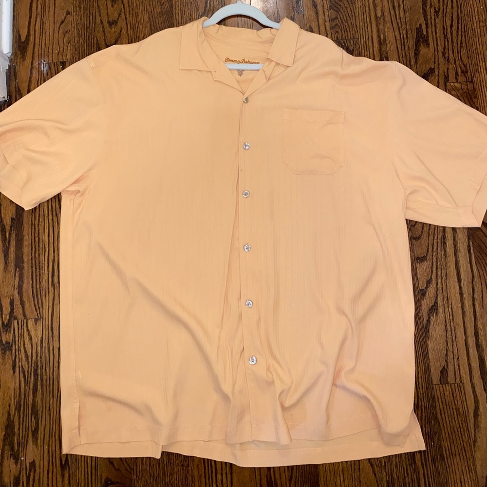 Big and Tall Mens Tommy Bahama Silk Button Down